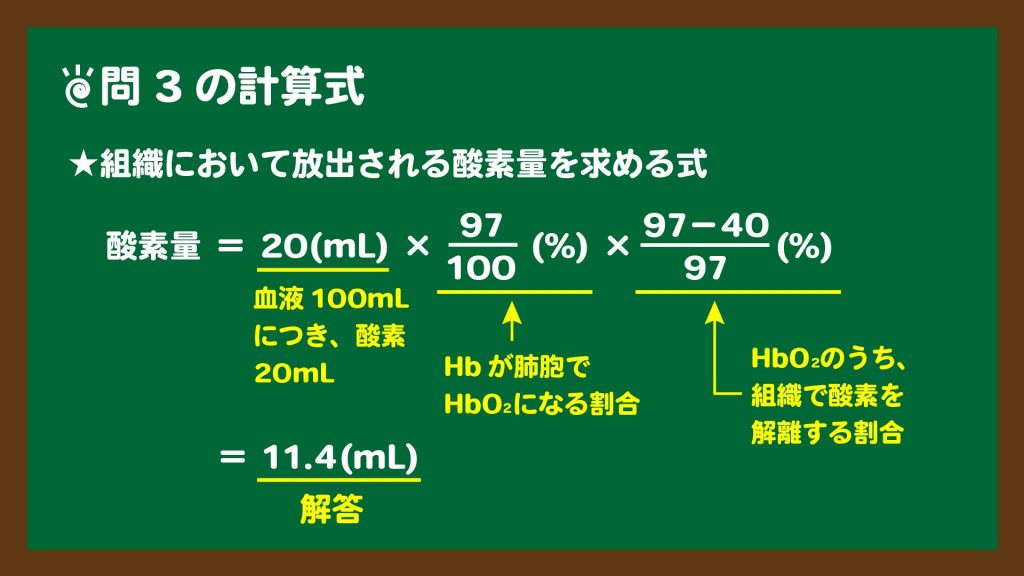 高校生物基礎 酸素解離曲線のグラフと計算の典型問題を解説 高校生物の学び舎